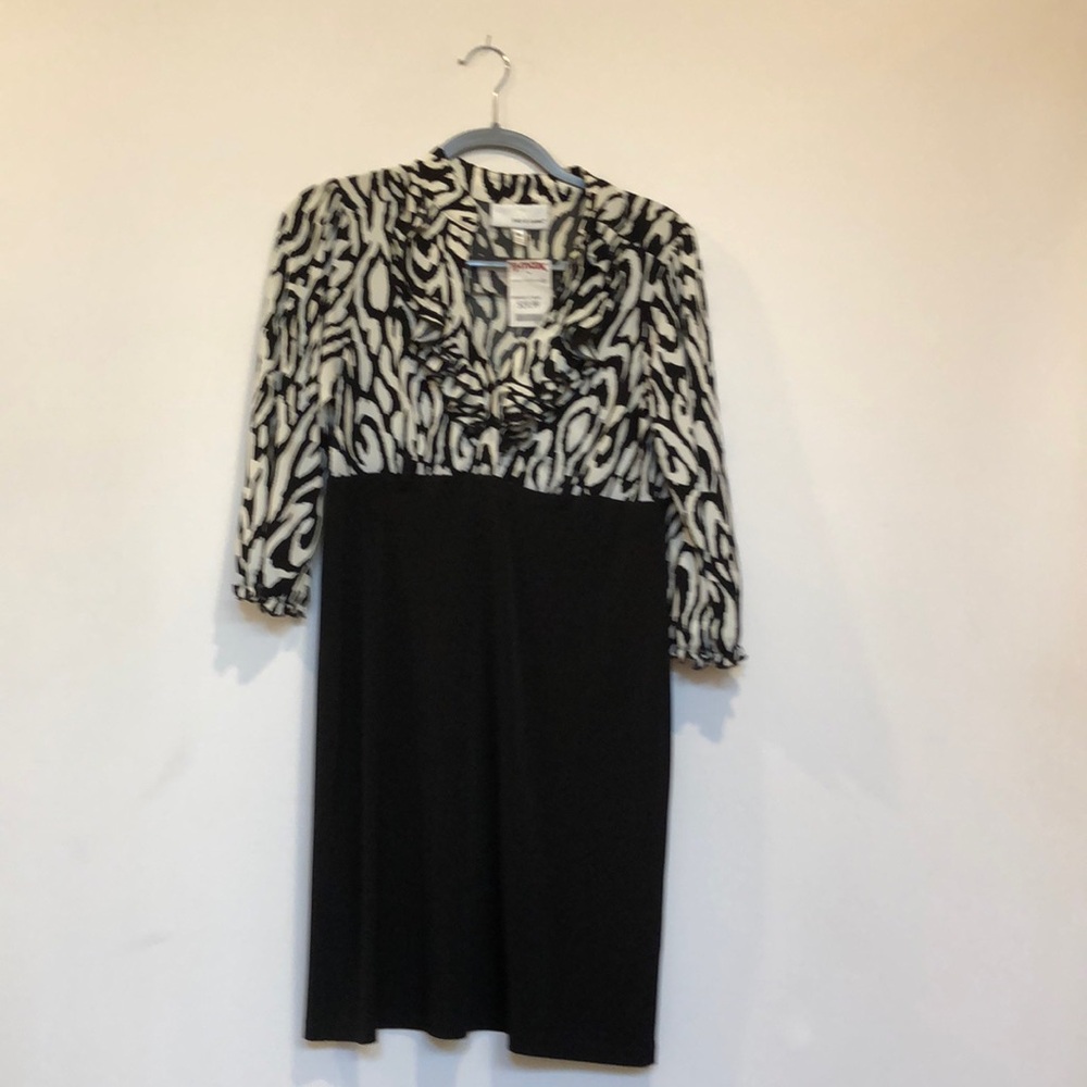 Black and White Dress